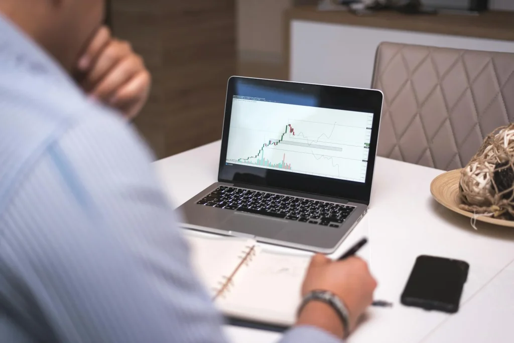 Digital Marketing Computer Screen